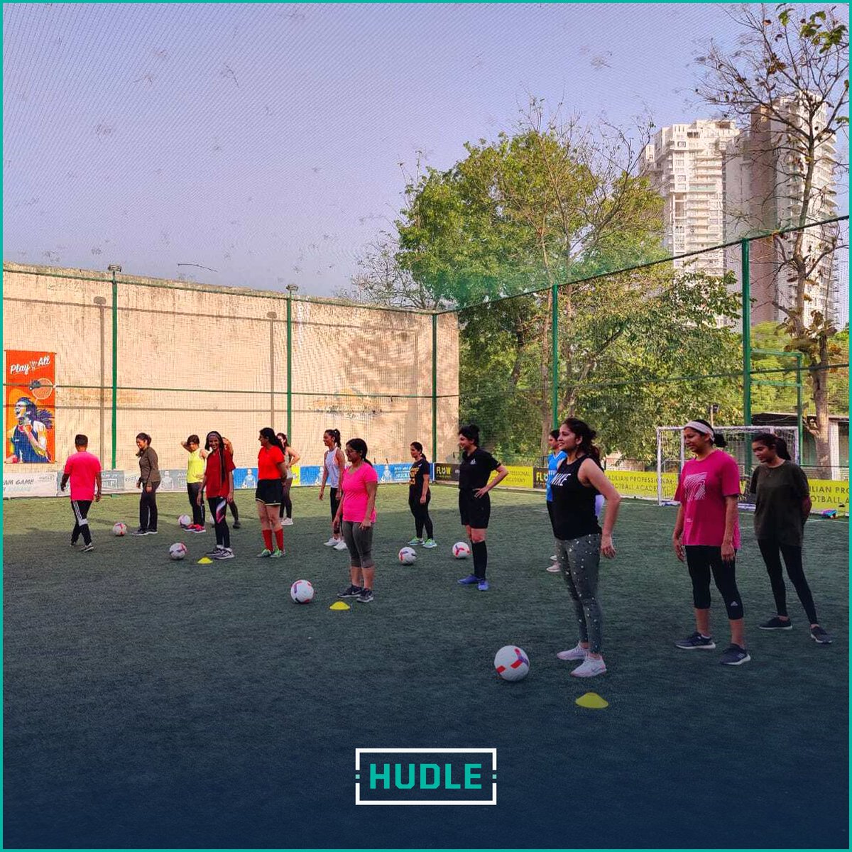 Looking back to those empowering days! ⚽⏳ Reminiscing of the incredible moments at Hudle Warriors' Women's Football sessions, where fierce warriors emerged on the field. 💪 Those memories will forever inspire and empower us in the game and beyond. #ThrowbackThursday #Hudle