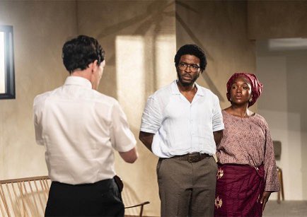 Highly recommend seeing "Beneatha's Place" <a href="/youngvictheatre/">Young Vic</a>! With only 3 days left - don't miss it. It's a gripping, deeply emotional, and thought-provoking play. <a href="/kwamekweiarmah/">Kwame Kwei-Armah</a>'s writing is brought to life by the incredible performances of Cherrelle Skeete and Zackary Momoh.