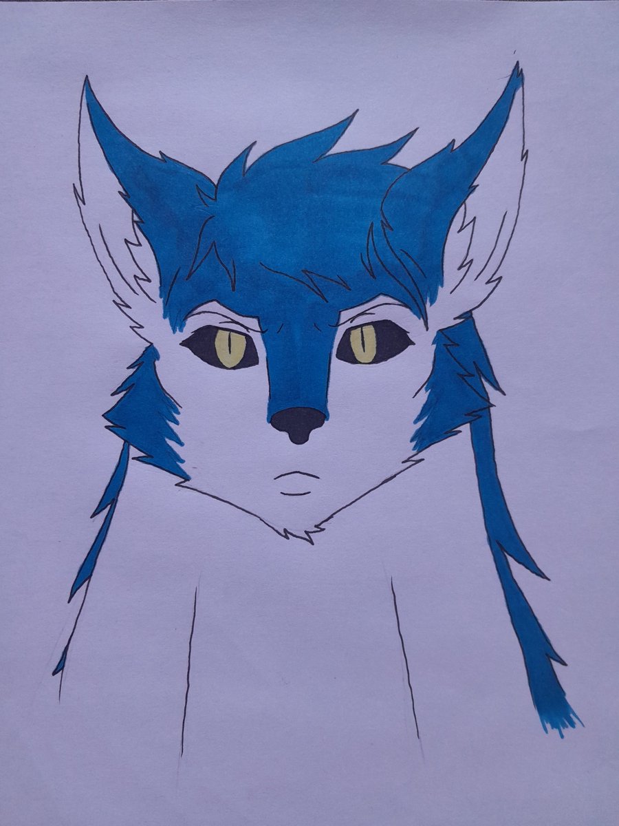 crisis_ultra's tweet photo. Guess who bought a bunch of promarkers? Have this lovingly crafted contemptuous glare, from me to you ^^ #furry #furryart #furso https://t.co/7qOAGmnF30