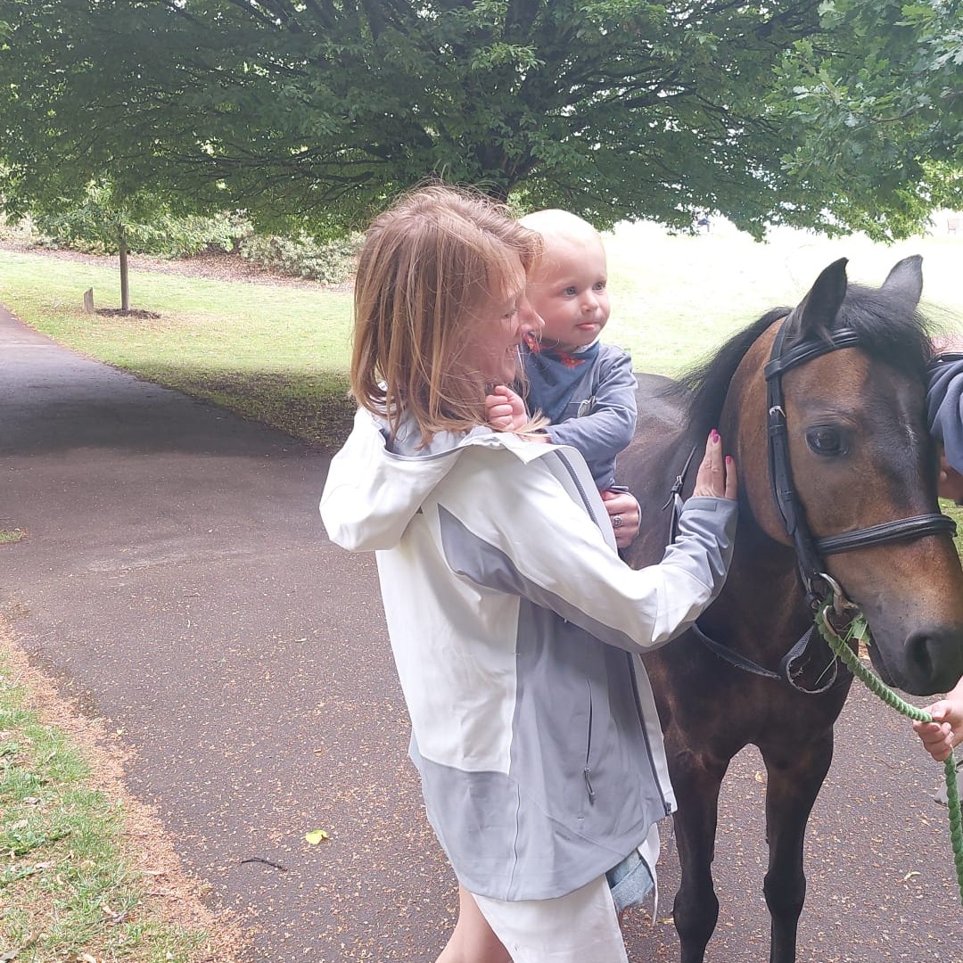 EalingRiding's tweet photo. Throwback Thursday to last week when we went to Gunnersbury Park. Please let us know if you would like a drop-in visit this summer from our ponies at your local park or event. https://t.co/W8fIuroJVe