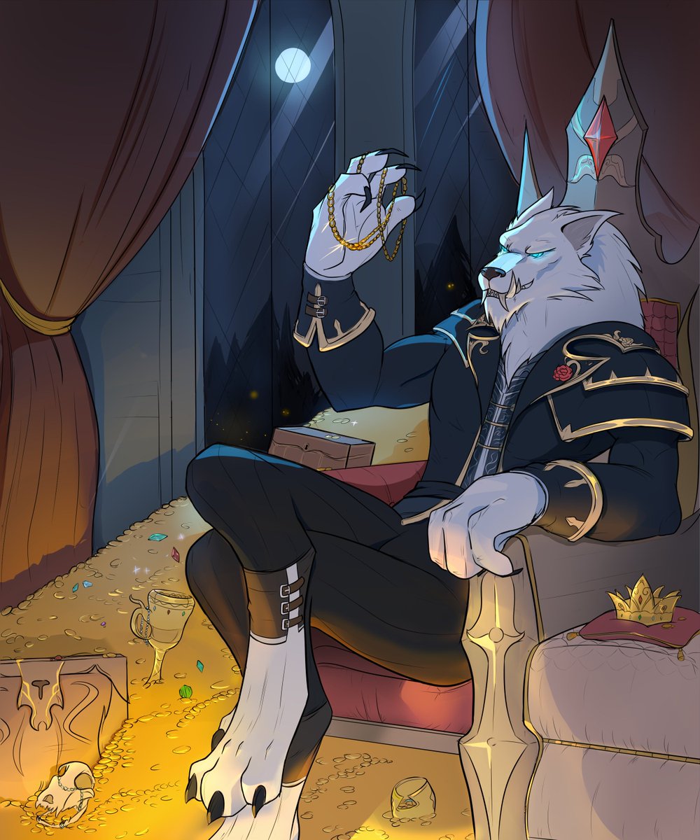 BONGSWAG4's tweet photo. Pretty old comission, but I still like it.  #Furry #Comission #Gold #Worgen #furryart https://t.co/MrqlSjEnyN