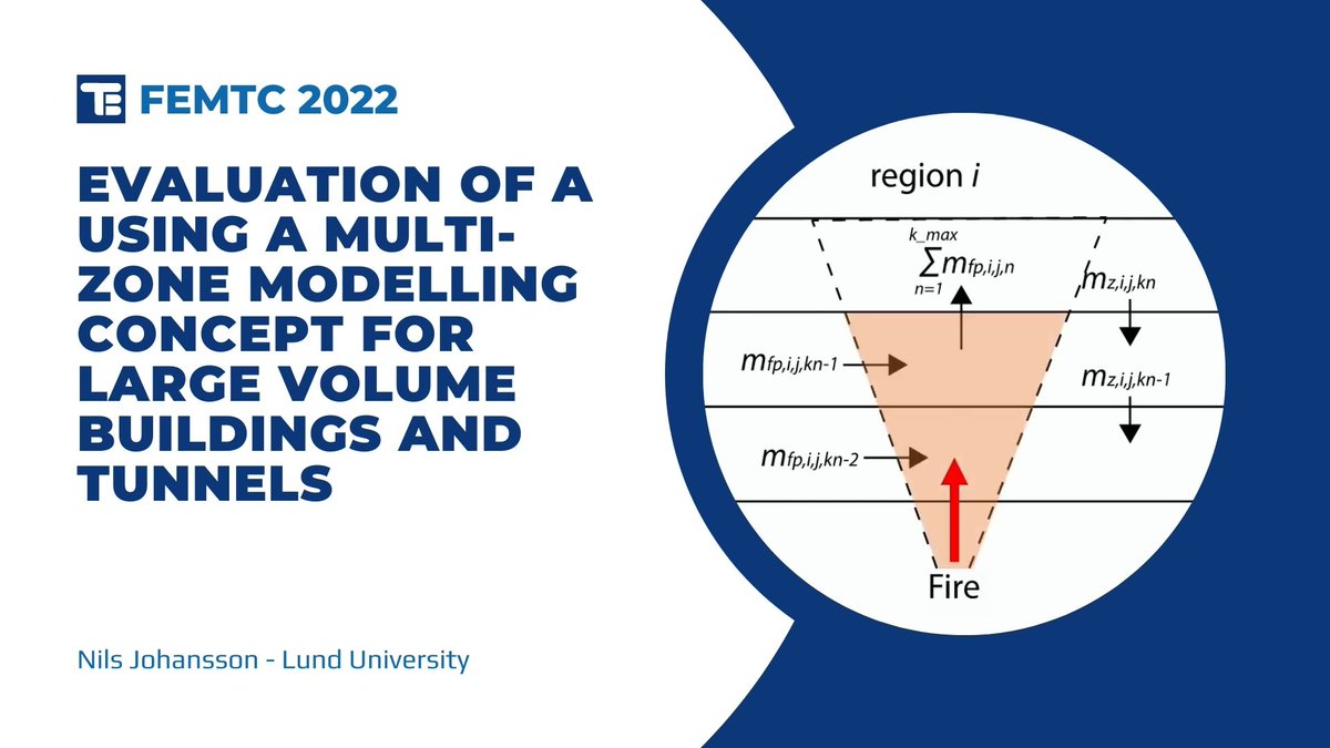 thunderheadeng's tweet photo. '"Evaluation Of A Using A Multi-Zone Modelling Concept For Large Volume Buildings And Tunnels" by Nils Johansson of Lund University is available in the FEMTC archive. Watch or read now! #femtc https://t.co/tZMNy5NN9T https://t.co/aC6ap5laYT