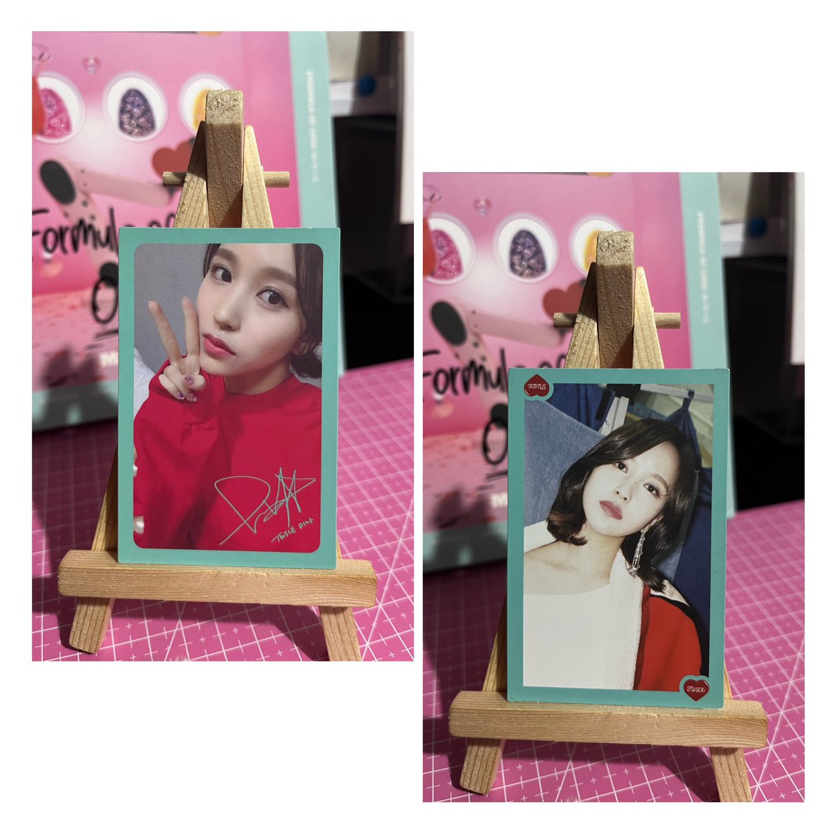_coyacoy_'s tweet photo. Hello @neogotiate! Got them na ulit, thanks for helping me complete my Mina pc collection! 💓 #nicomments https://t.co/653NpC129E