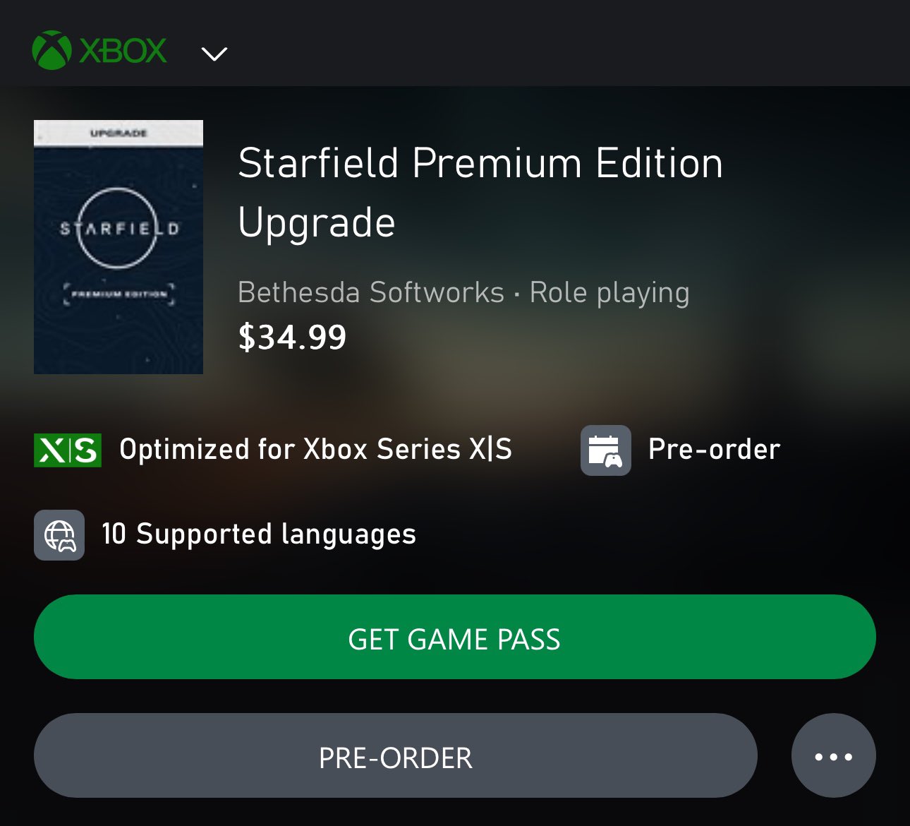 Download Xbox One Starfield Premium Edition Xbox One Digital Code