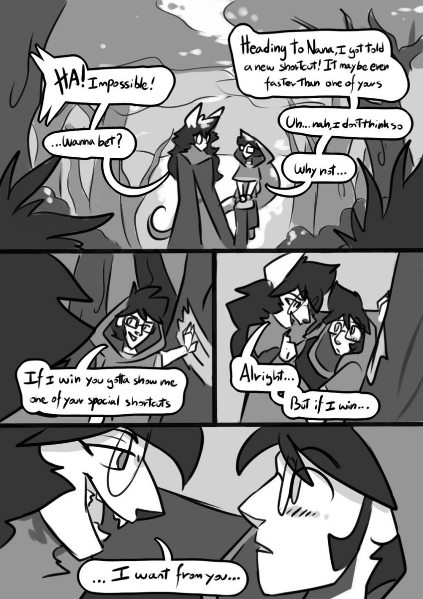 I said 2 pages?
Just kidding ill switch to 1, but if you know me you can already guess where this goes ;P

Next one tomorrow!
#Homestuck