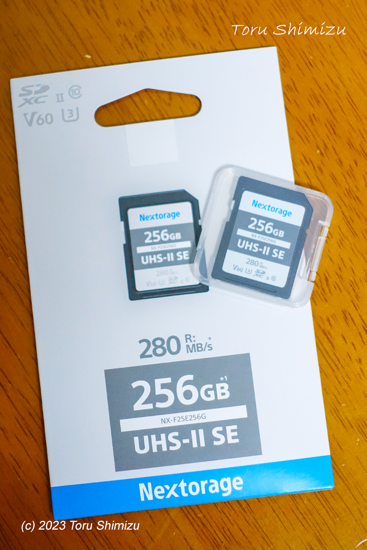 shimizuphotos's tweet image. 256GBのカードが欲しかったのでこれを購入！
速度も規格通りのスピードが出ています。
タイムセール中で安く買えたよwww
amazon.co.jp/stores/page/5E…

#SDカード
#Nextorage
#UHSII
#256GB
#V60