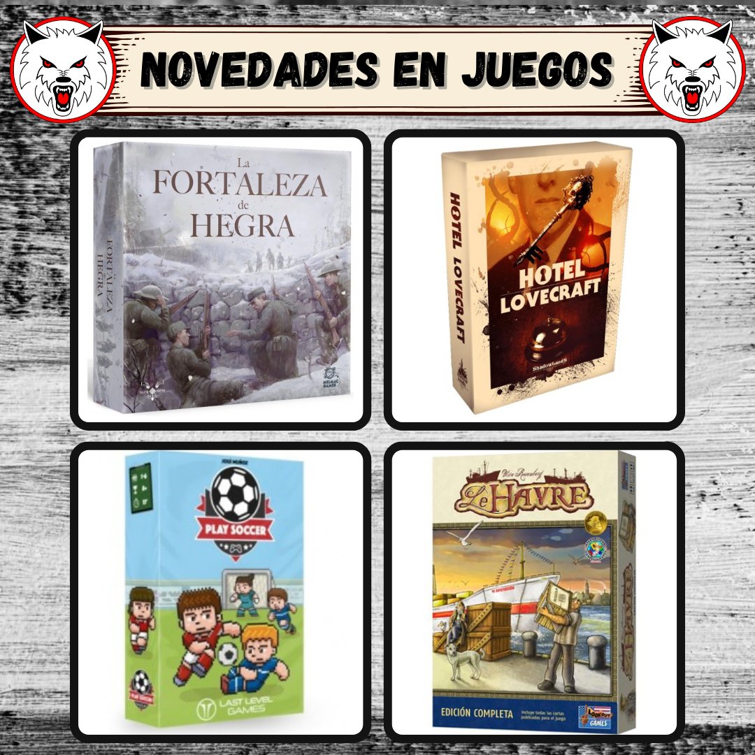 NymeriaComics's tweet photo. Novedades en Juegos de mesa!! 🤗🤗

#TheGuildOfMerchantExplorers #SeaStax #HotelLovecraft #LaFortalezaDeHegra #GalaxyTrucker #BocinasEnElEspacio #ElTesoroDeLaReina #DeepSeaAdventure #Dune #CoffeeTraders #SticxGames #TicDiceTown https://t.co/FizUwAdjux