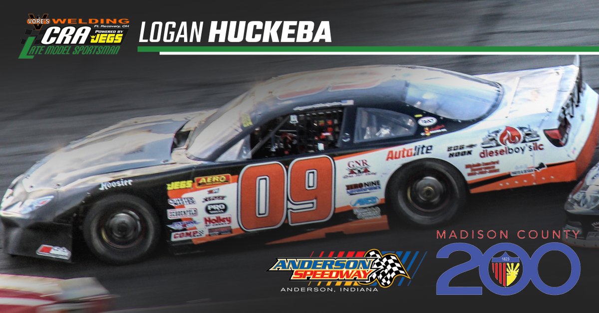 CRAracing's tweet image. The Championship hopefull will go door-to-door with Anderson Speedway regulars in a clash for $5,000 on Saturday during the Madison County 200 with the Vore's Welding CRA Late Model Sportsman.

#CRARacing | CRA-Racing.com