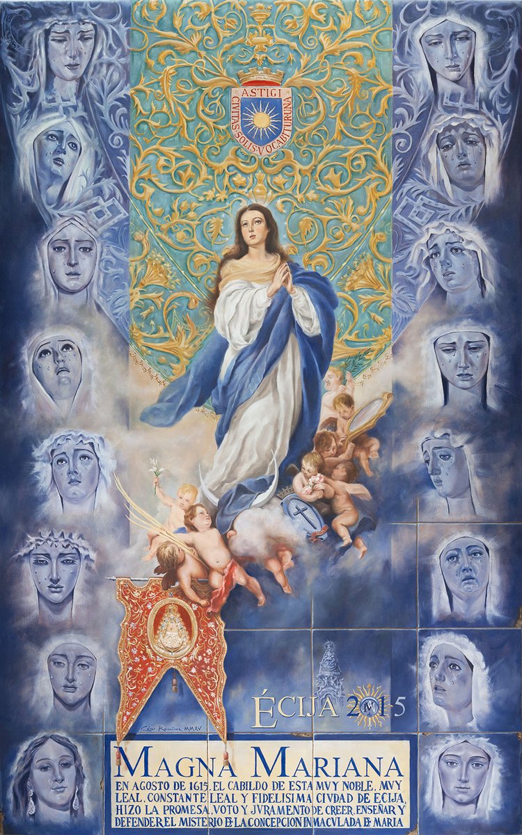 #MagnaMarianaEcija2015

El 11 de octubre de 2015 la ciudad de Écija celebró una procesión magna en honor y gloria a la Stma. Virgen María, en conmemoración a los 400 años que lleva creyendo y defendiendo su Pura y Limpia Concepción Inmaculada.

¡Dentro hilo! 🧵