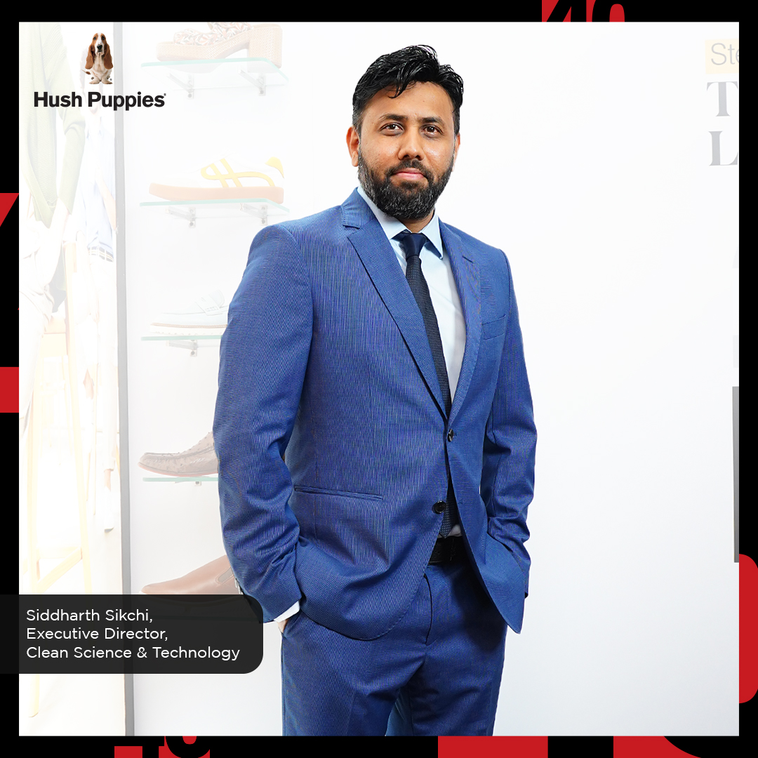 Meet Siddharth Sikchi, Executive Director of <a href="/cleanscienceInd/">Clean Science And Technology</a> and <a href="/EconomicTimes/">Economic Times</a> 40 U 40 winner. Committed to driving change in specialty chemicals, he's a true Neo Leader with a new-age leadership style. 

#HushPuppiesindia  #NeoCasualsforNeoLeaders  #HushPuppiesNeoLeaders