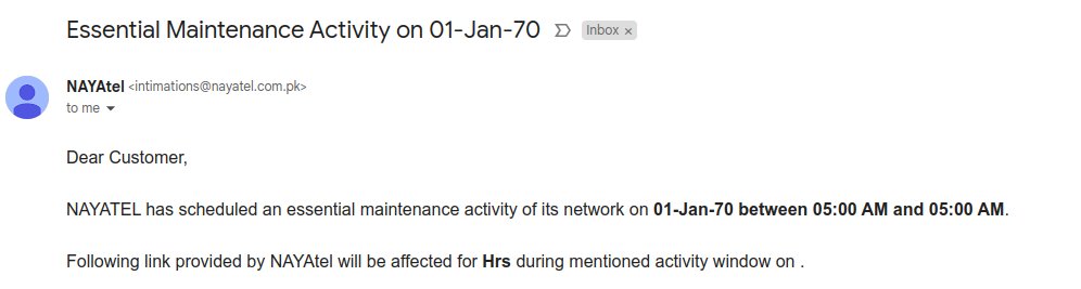 muneeb_dev's tweet photo. @nayatelpk I have got this email with wrong date and invalid hours https://t.co/MzSMym50Dc