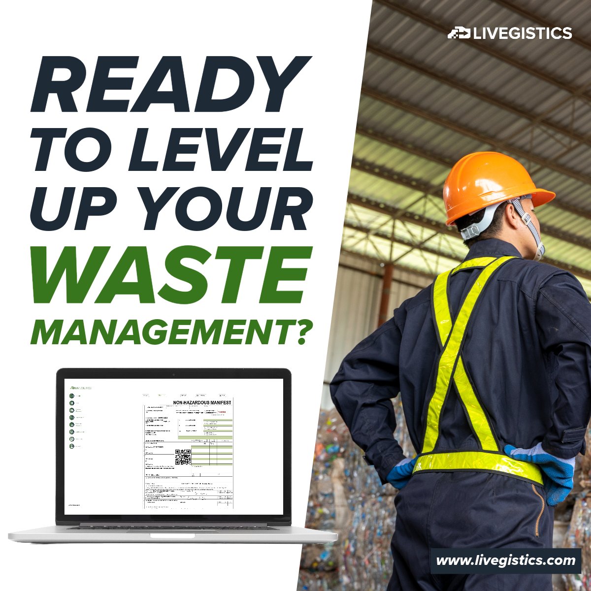 Ready to revolutionize your waste management operations? Discover Livegistics today! Our game-changing software and innovative technology will take your efficiency to the next level. Visit our website to learn more! #WasteManagement #Sustainability #Livegistics