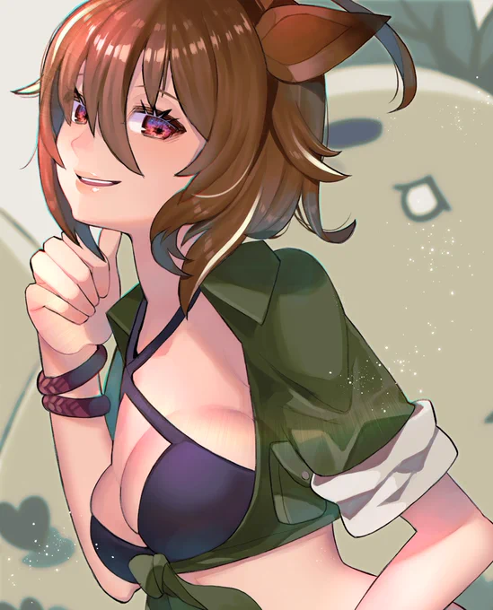 出なかったのでムラムラして描いたアグネスタキオン。せめて皆さんの元へ行きますように…! 