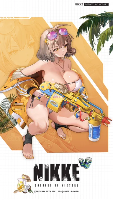 ニケの アニス:スパークリングサマー 担当しました#NIKKE #ニケ 