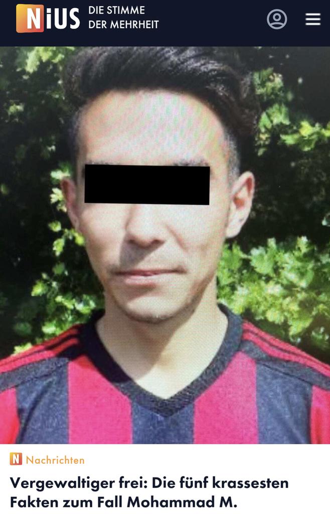 jreichelt's tweet image. Einer der unfassbarsten Fakten beim Vergewaltiger Mohammad M.: Er wurde festgenommen, als er aus dem Afghanistan-Urlaub zurück kam. Wieso dürfen bei uns Menschen, die in ihrer Heimat doch angeblich verfolgt werden, Urlaub in ihrer Heimat machen?? nius.de/Nachrichten/ve…