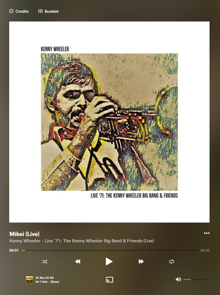 BritProgJazz's tweet image. 'A blistering addition to the cannon of Britain-based Canadian trumpeter #KennyWheeler... Beautifully mastered by @BritProgJazz, this is a must for the Brit #jazz fans in the house.' ★★★★ @shindigmagazine

Listen in hi-res #digitalaudio via @Qobuz
open.qobuz.com/album/twwnu5fr…