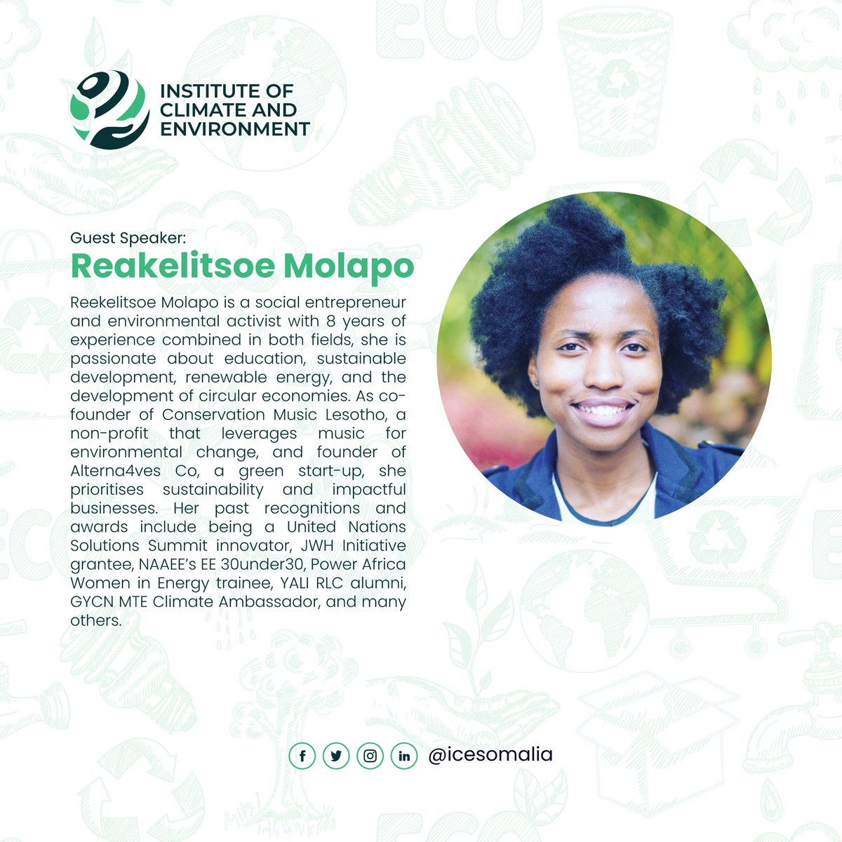MogShapers's tweet image. As part of the #climateconversations project, today we shall host our first webinar on
"Understanding the science of climate change" by renowned speaker @Rexmetsana2.