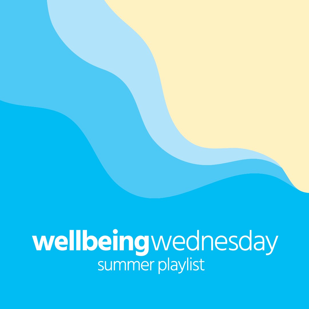 Have you checked out the Wellbeing Wednesday Summer Playlist? 🎧 An hour-long playlist of joyful tunes, you can listen now on Spotify: spoti.fi/46uCXno #wellbeing #emailnewsletter #summertunes #mentalhealth #joy #edutwitter