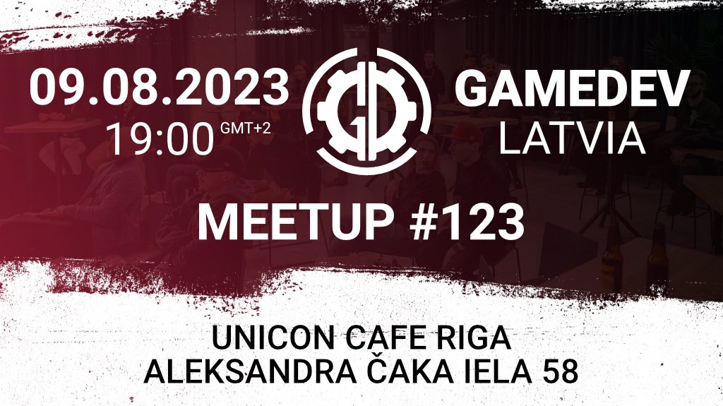 Hey! See you next week on GameDev meetup #123 @ UniCon Cafe!! We welcome everyone to come, listen to the gamedev talk, share their game and have fun! #gamedev #gamedevlv #meetup 

facebook.com/events/2426189…