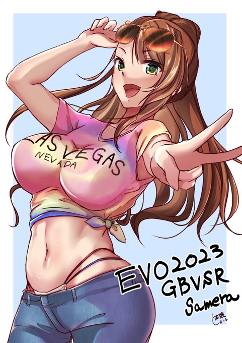 もうすぐEVO!!楽しみ～!!GBVSRのgameraさん応援ベアトリクス 