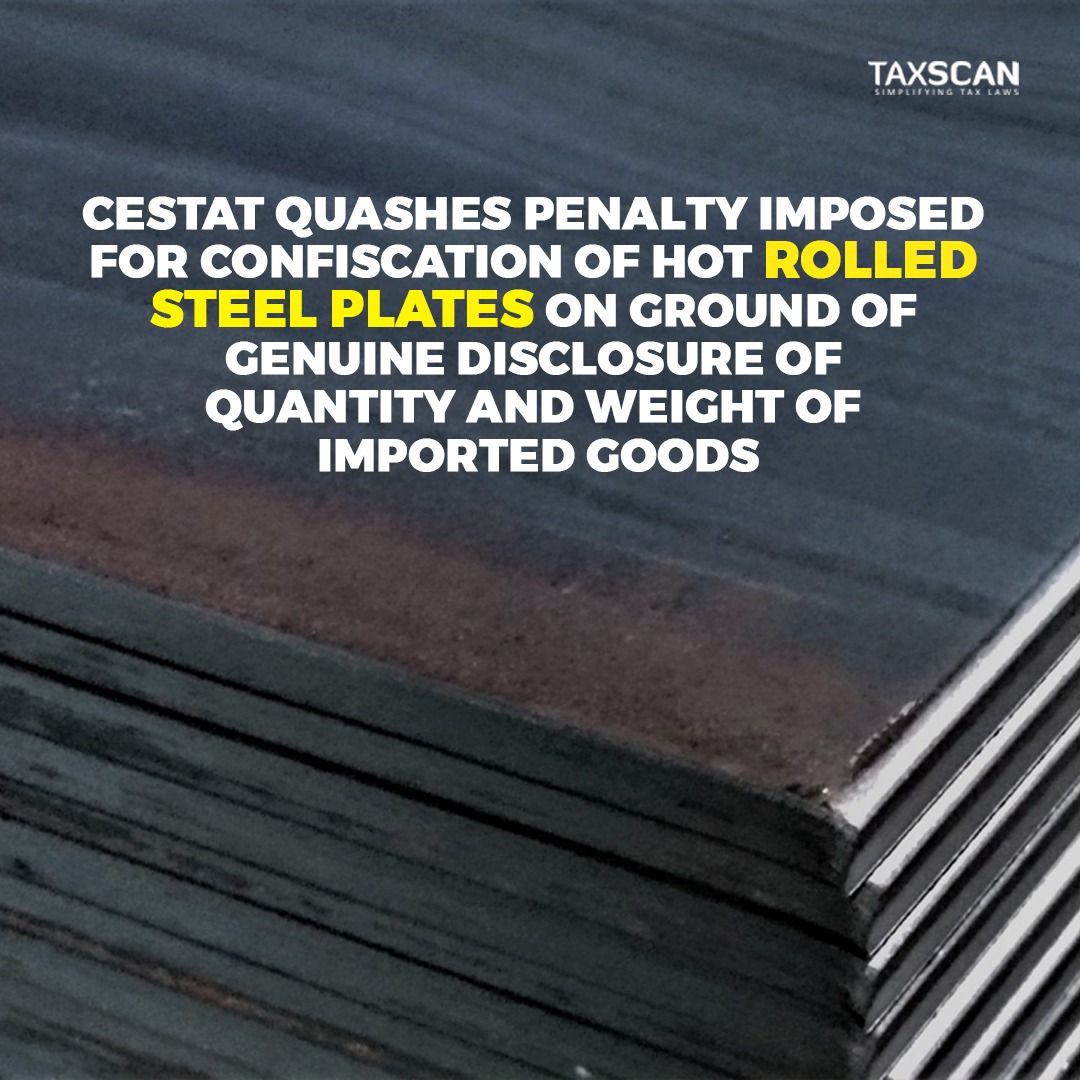 tax_scan's tweet image. taxscan.in/cestat-quashes…

#CESTAT #Penalty #Confiscation #Steels #goods #Taxscan #taxnews
