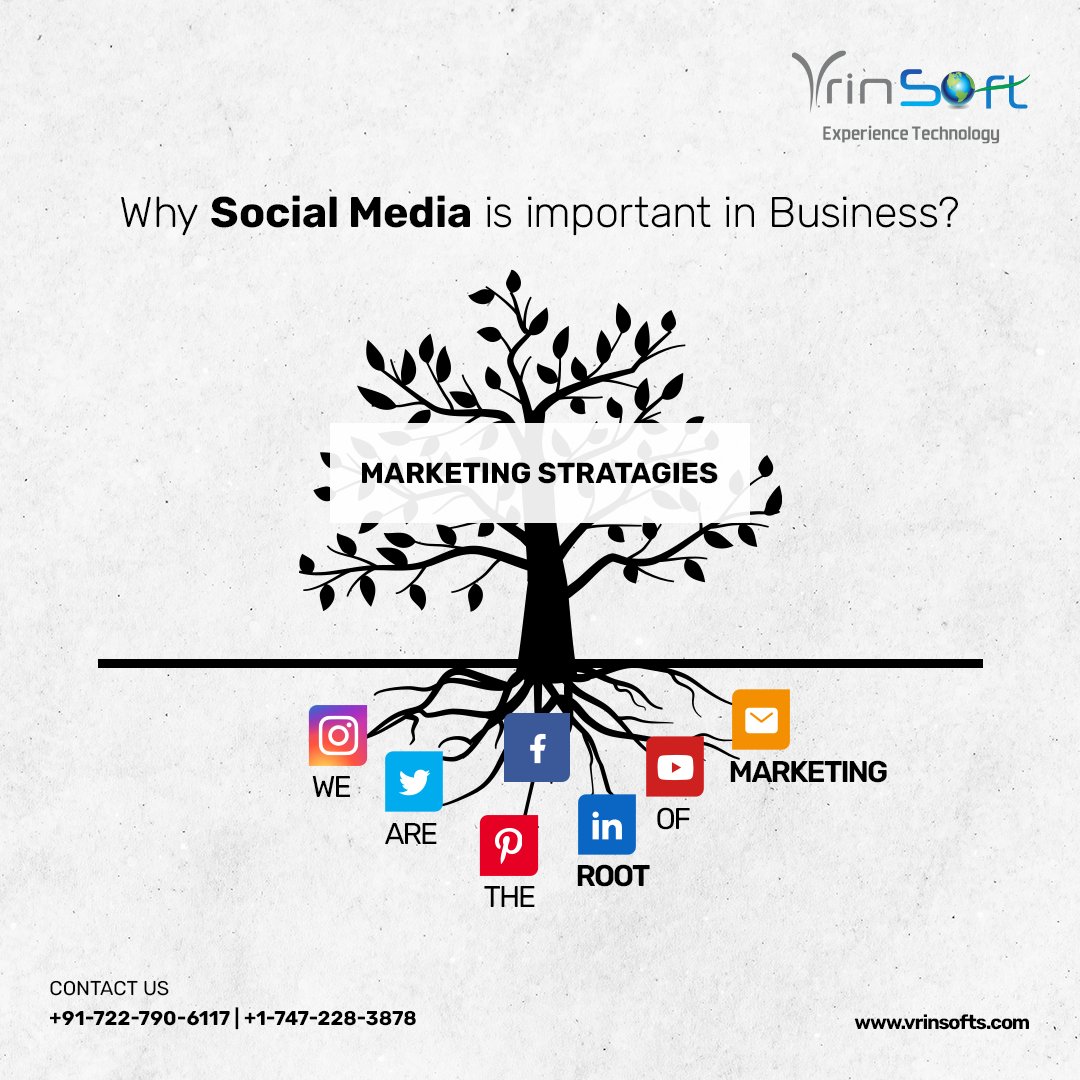 vrinsofts's tweet photo. 🔍 Why is Social Media Important? 🔍
🌟 Instant Connectivity
🌟 Brand Visibility
🌟 Targeted Marketing
🌟 Engage & Interact
🌟 Boost Sales
Ready to unleash the true potential of your brand? Let's skyrocket your social media presence together!🚀💼
#SocialMediaMarketing #Vrinsoft https://t.co/tyqtjP9DeD