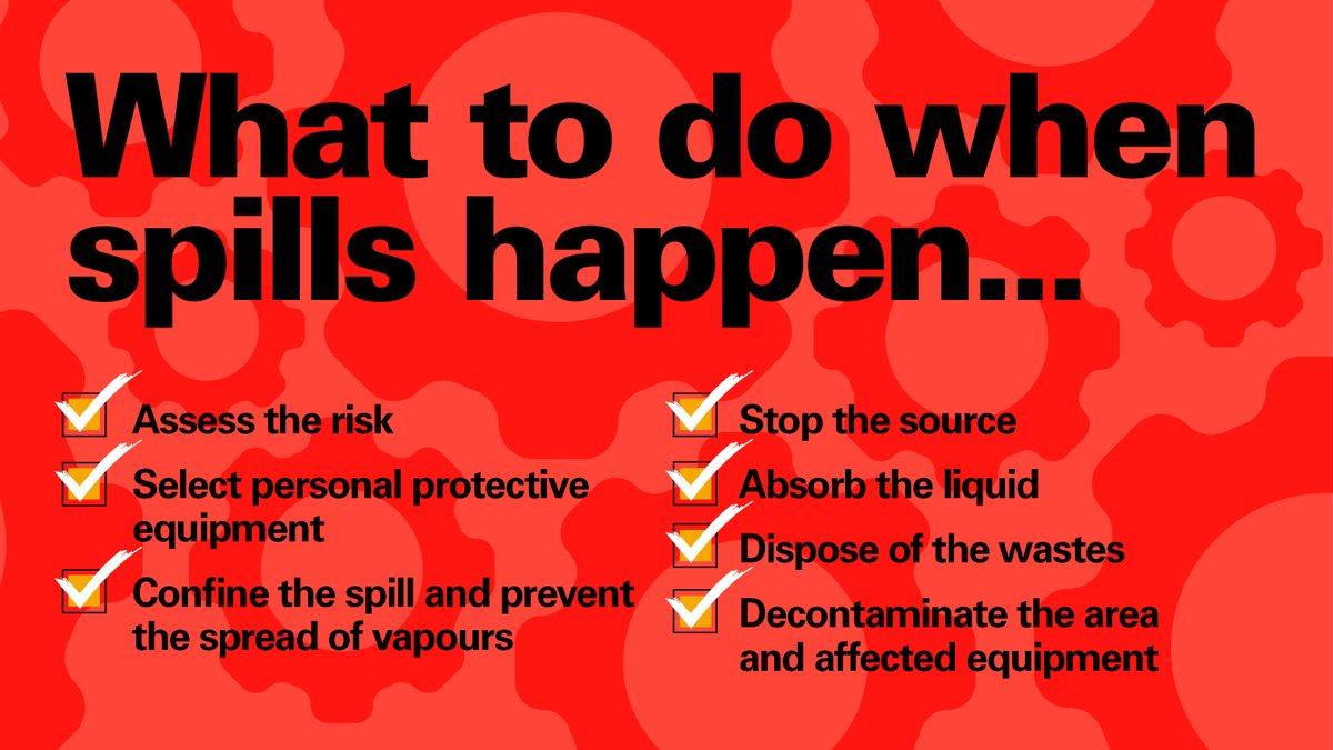 KandSMcKenzie's tweet image. If you’re dealing with hazardous substances, then you should have a spill response plan in place. Stocking spill response equipment can stop an incident becoming a disaster. Purchase today at kandsmckenzieltd.co.uk/buy-online/spi…

#WednesdayWisdom #ExpertAdvice #SpillControl