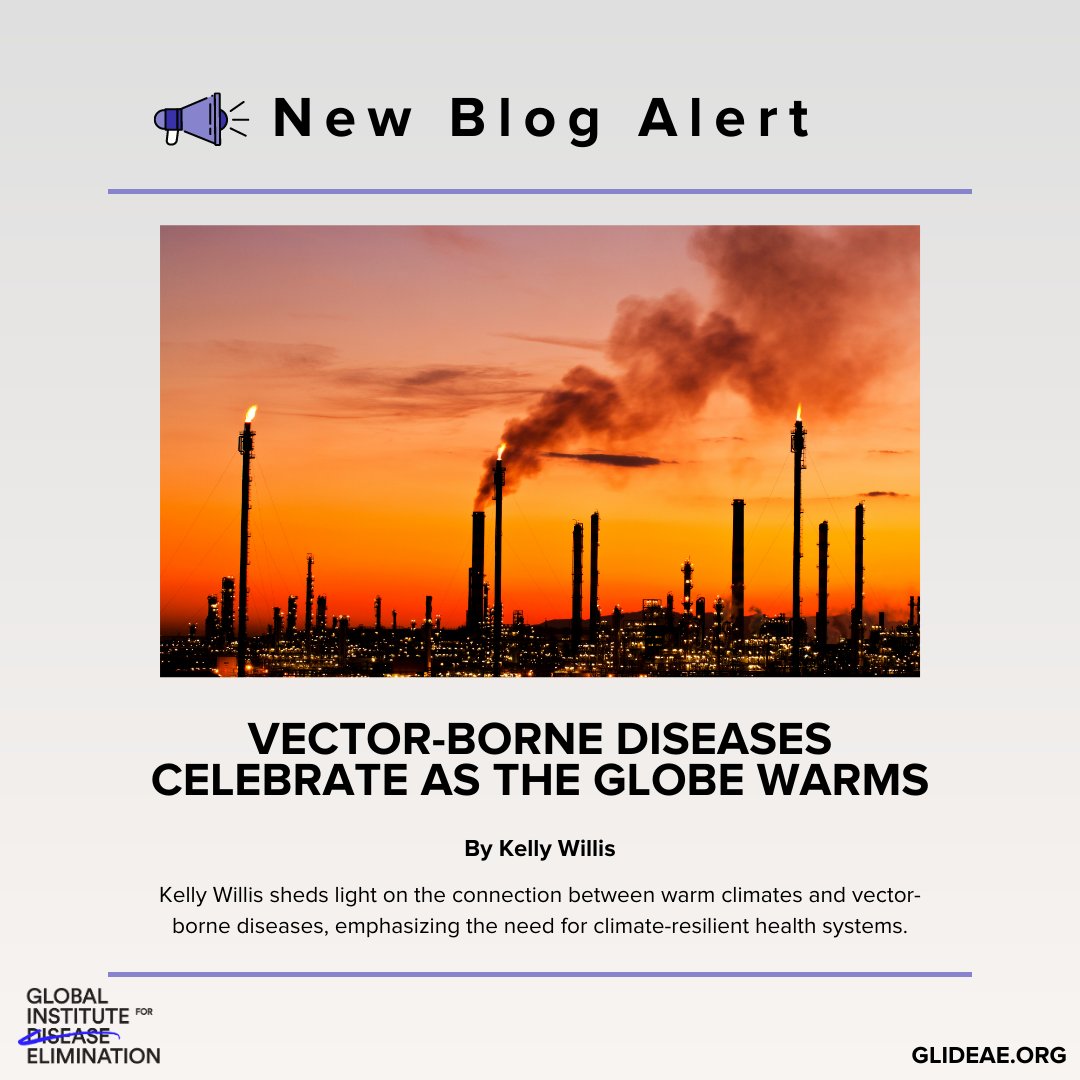 As temperatures rise, so does the risk of vector-borne diseases🌡️🦟. <a href="/MalariaNoMore/">Malaria No More</a>'s Kelly Willis highlights the link between warm climates &amp; vector-borne diseases, emphasizing the need to invest in #climate-resilient health systems.
#ClimateAction

🔗 ow.ly/GUG250PrB9e