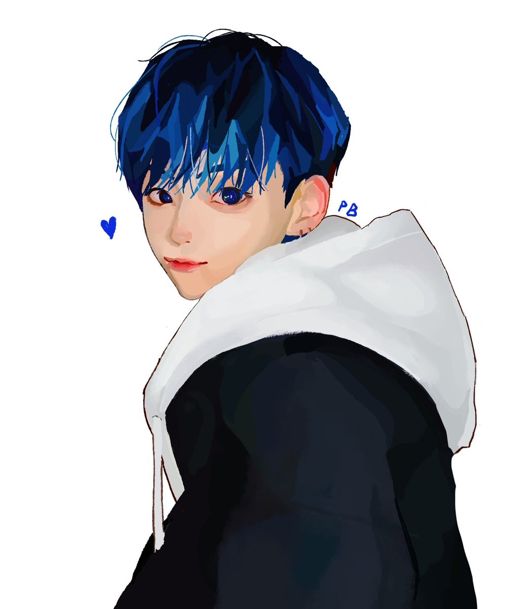 PBDR01W's tweet image. 그 중 제일 푸른 건 너💙