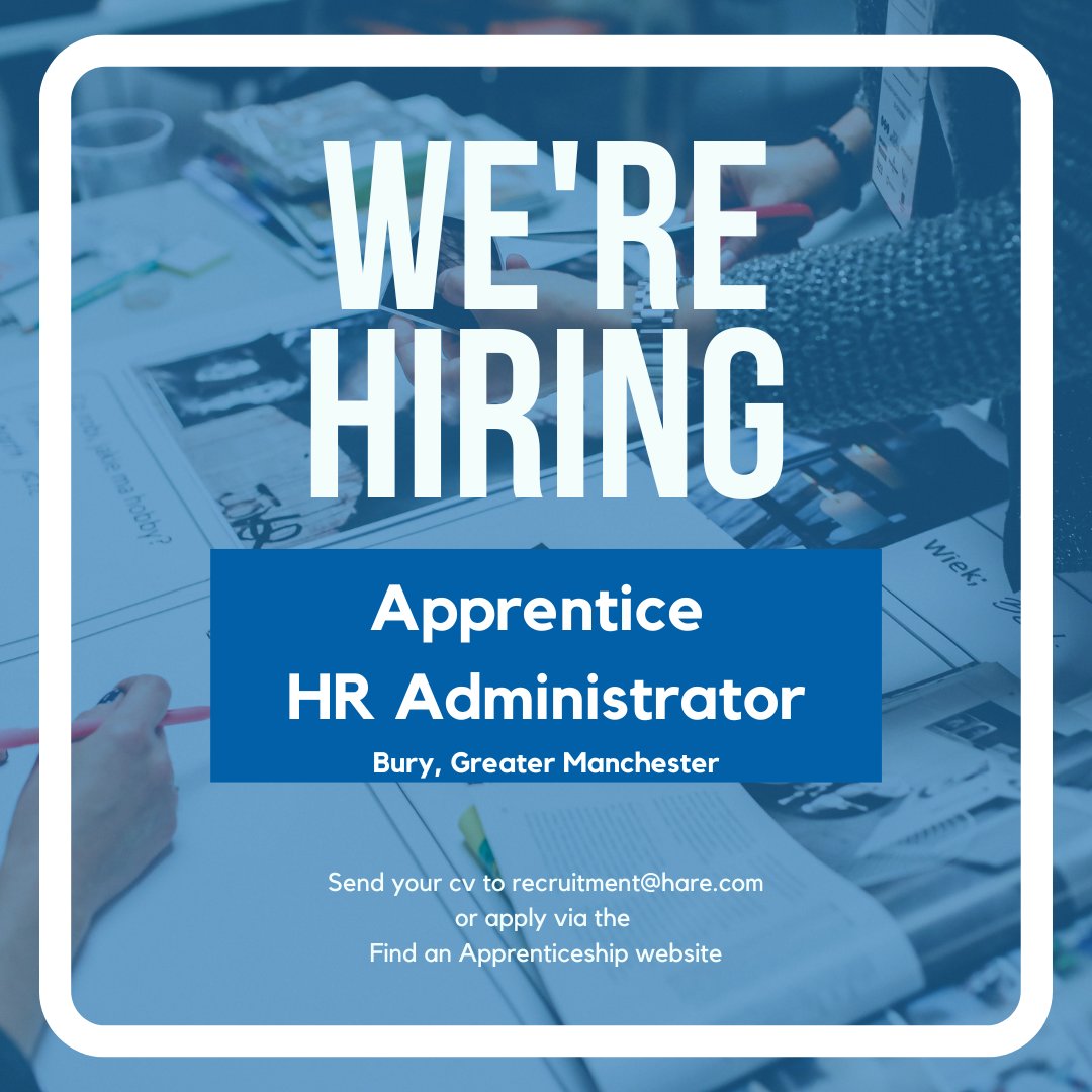 Are you an individual who wants to start a career in Human Resources?
Are you highly organized and good at problem-solving?
Do you want to gain a Level 3 qualification?

If so, you might be a great fit for this role!

You can apply  via this page findapprenticeship.service.gov.uk/apprenticeship…
