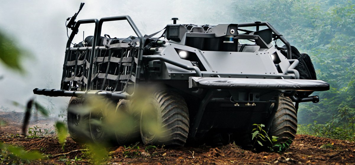 KdoMagazin's tweet photo. #UGV: #Rheinmetall hat bei den Unmanned Ground Vehicle Autonomy Trials in Estland, einer Vergleichserprobung unbemannter Bodenfahrzeuge, erneut eine Reihe anspruchsvoller Herausforderungen gemeistert. #missionmaster #robotik Mehr in K-ISOM 6-2023. https://t.co/4ftXwA3Rai