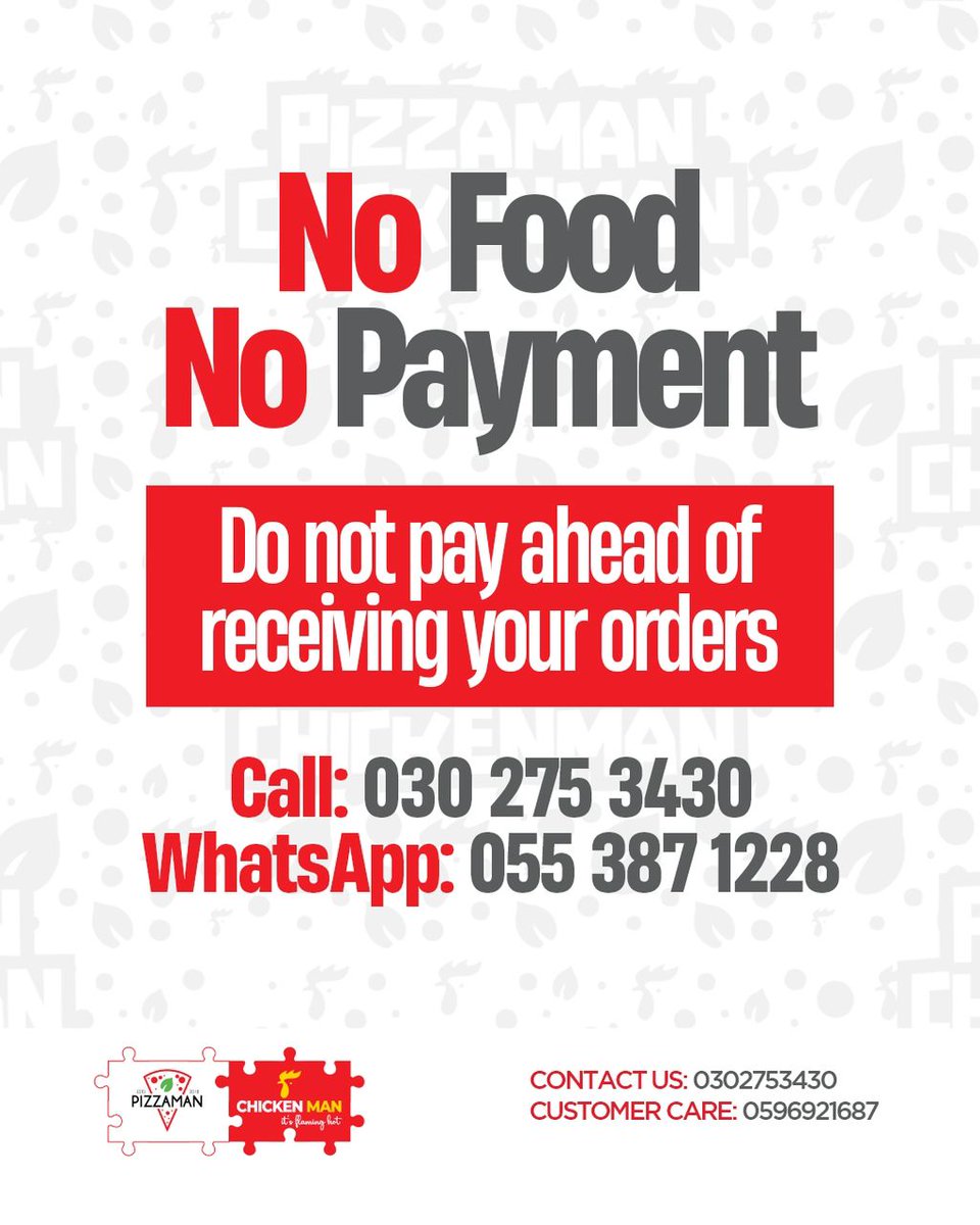 gyaigyimii's tweet photo. Rydee Pizzaman dey do pay on delivery. If you don't get your food don't pay anybody okay. Please share https://t.co/cwRjlKTMFY