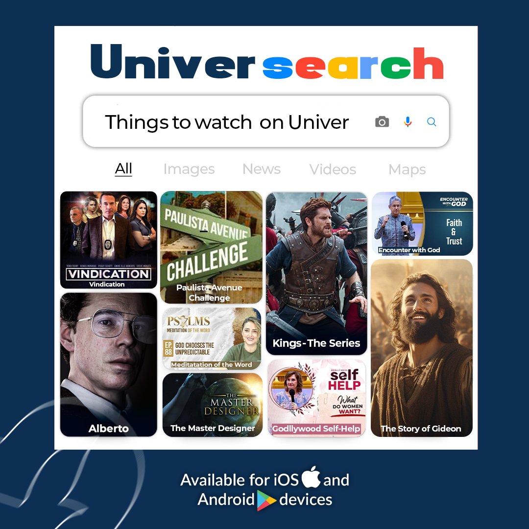 UCKGSA's tweet photo. Subscribe to Univer Video for quality Christian content that you can watch with the whole family -anytime, anywhere.

#univer #content #tv #christiancontent #positivecontent #christianmovies #christianseries #thingstowatch https://t.co/Vgh5JK9CBn