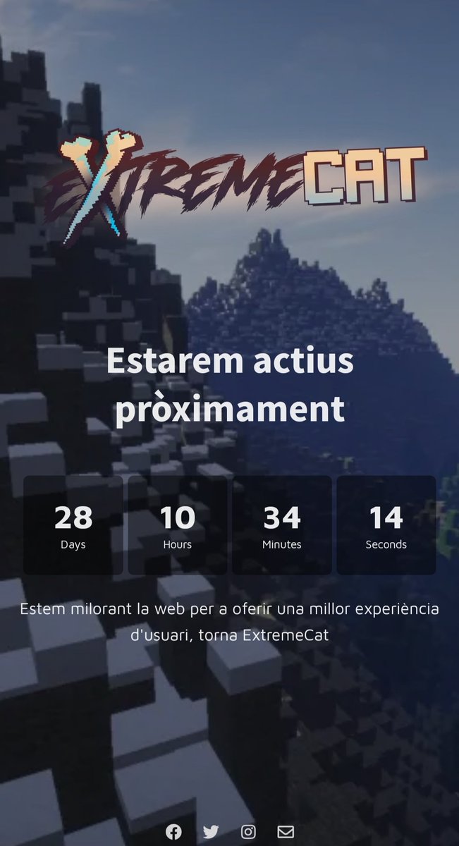 Disculpeu la inactivitat!!
Comencem amb les millores de la plana web, per tal d'oferir-vos un disseny nou, pràctic i cridaner.
Esteu atents a les xarxes, es venen novetats, aquestes setmanes anirem informant...