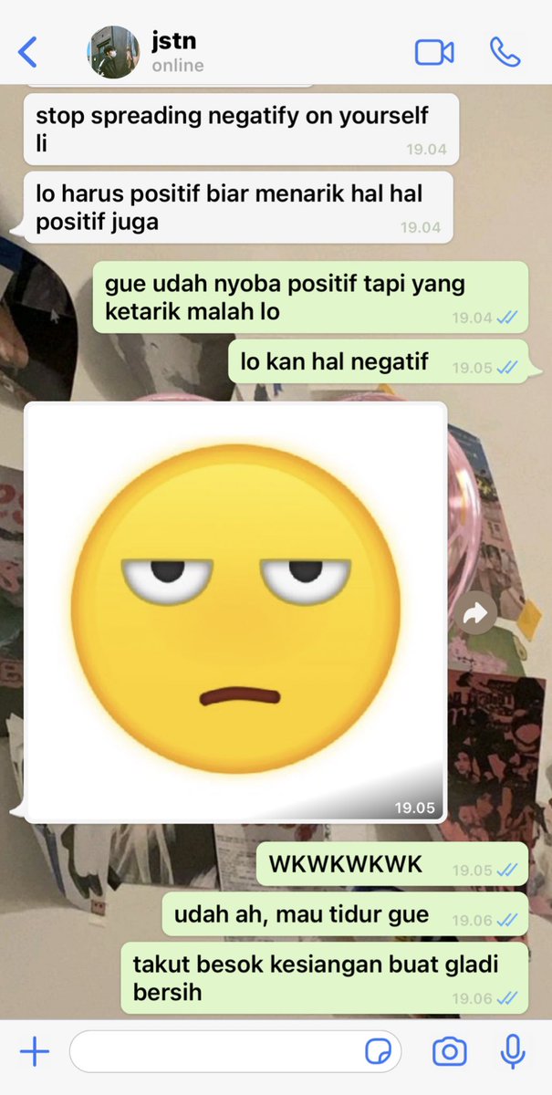 483. stop spreading negatifity