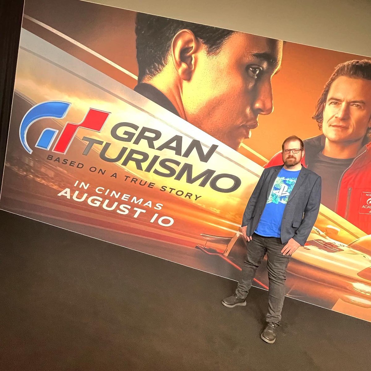 ZombiesLvBacon's tweet photo. Checked out the Grand Turismo Movie tonight - what a story! Gonna go home and practice some GT now!
Thanks for the invite @SonyPicturesAUS🚗🏁#GranTurismoMovie https://t.co/Yvv2ijVXOP