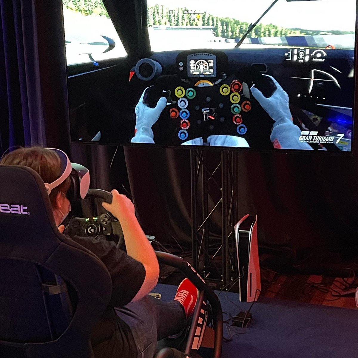 ZombiesLvBacon's tweet photo. Checked out the Grand Turismo Movie tonight - what a story! Gonna go home and practice some GT now!
Thanks for the invite @SonyPicturesAUS🚗🏁#GranTurismoMovie https://t.co/Yvv2ijVXOP