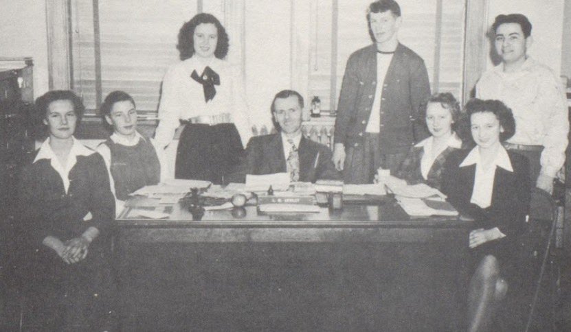 Throwing it all the way back to 1948! #TBT #CadottHORNETS