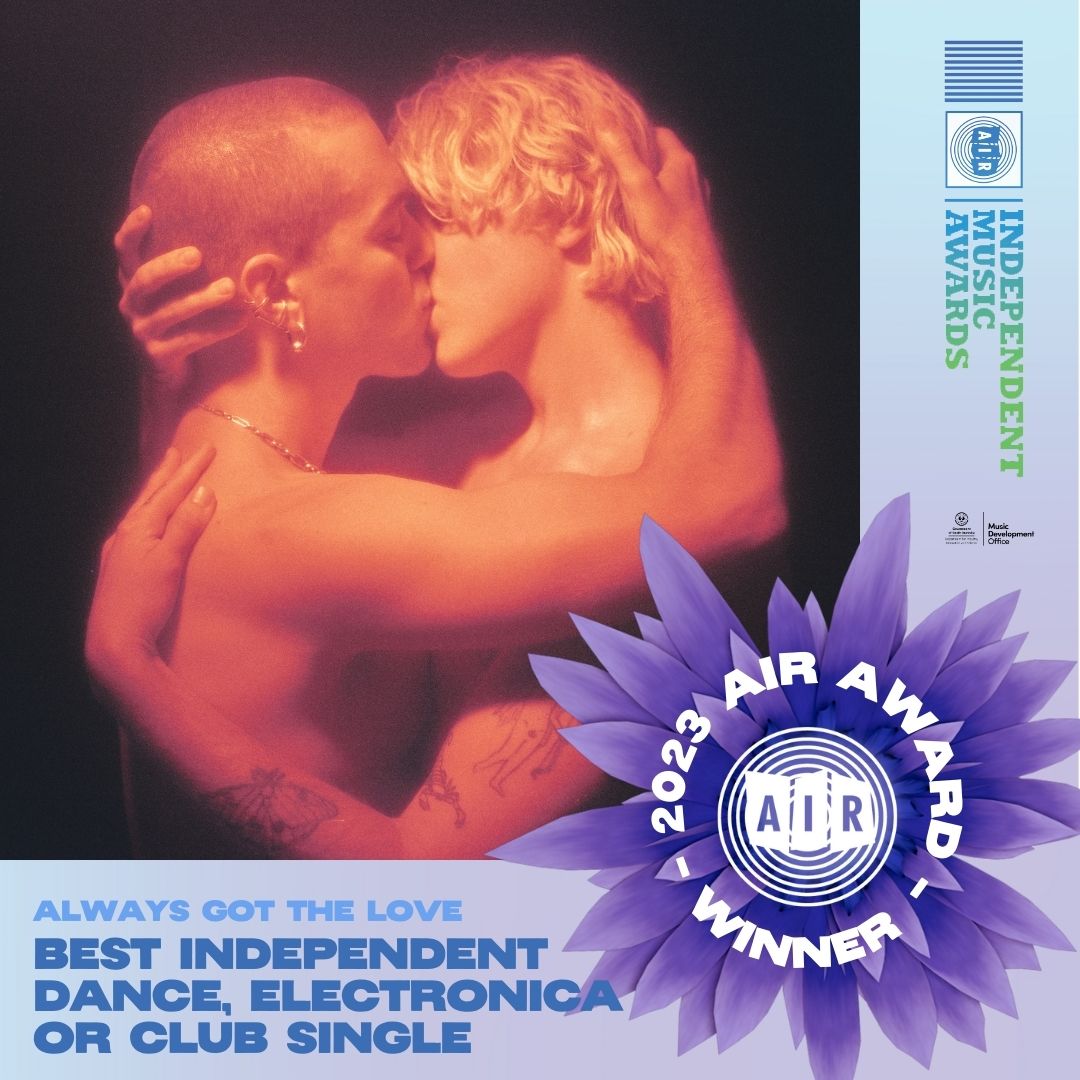 ausindies's tweet photo. The 2023 Best Independent Dance/Electronica or Club Single is.. Always Got The Love by @CubSportmusic
#AusIndies | #indieconaus | #ADLCoM | #SeeSouthAustralia https://t.co/d7CFuGyPRL
