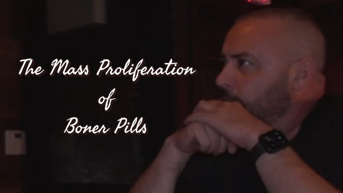 _Channel434's tweet photo. The Mass Proliferation of Boner Pills

SUMMARY: A bartender hears all about the mass proliferation of boner pills from one of his regular customers.

STARRING: @ShaneKarma &amp; @MrRi0t

https://t.co/o1cXRYzuCw https://t.co/HQR95OfsIs