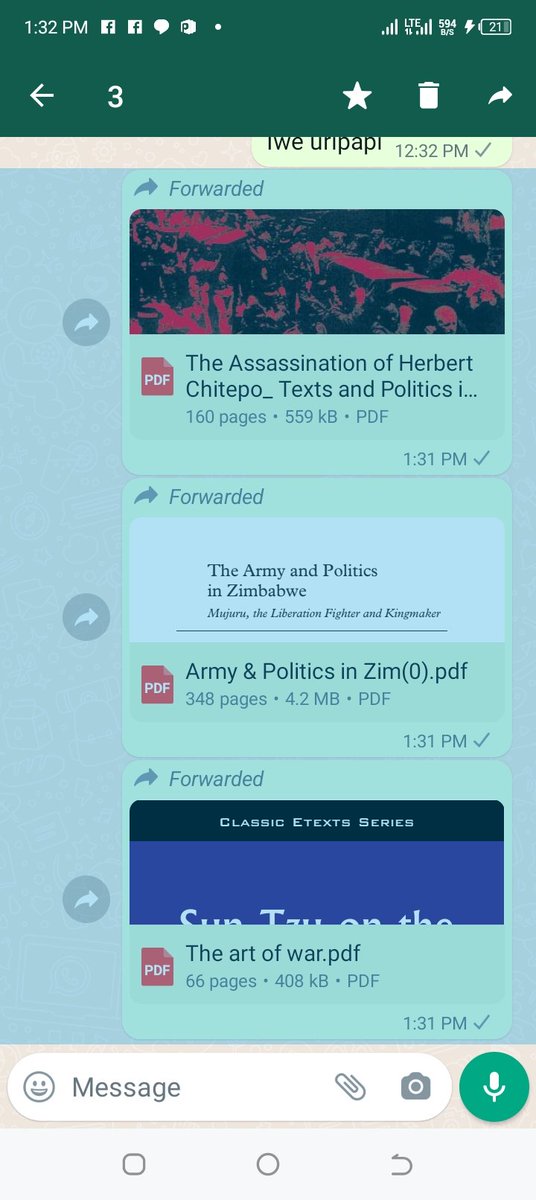 BrianRupiya's tweet photo. My next read:

1)The assassination of Herbert Chitepo

2)The army and Politics in Zimbabwe,Mukuru,the liberation fighter and kingmaker

Fellow citizens,read these books, Zanu pf sold you a fake history 

Those who want PDF for  those ,DM https://t.co/1Xup13TuTw