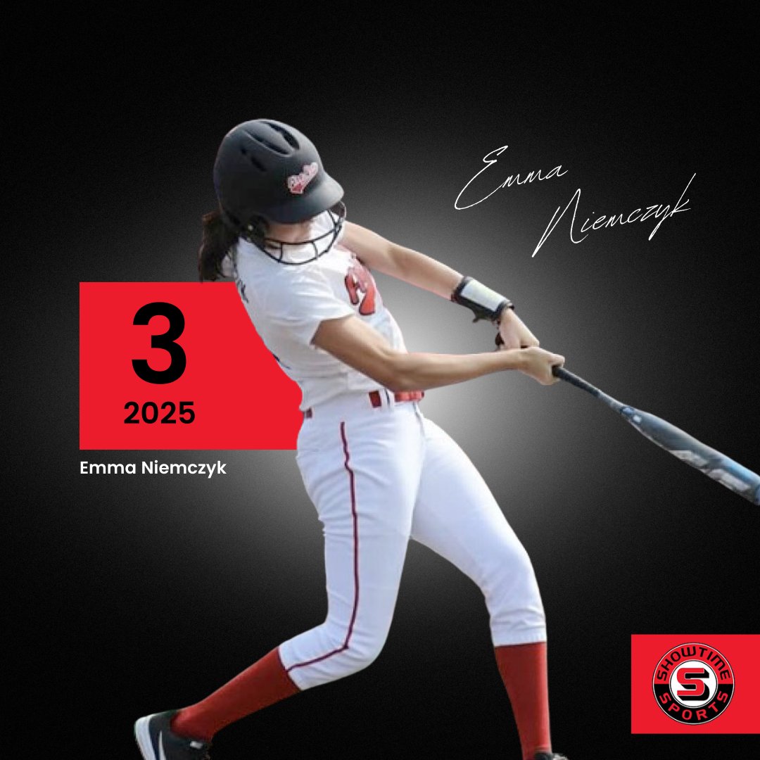 ShowtimeSports1's tweet photo. Class of 2025 #3 Ranked Player
Emma is an outfielder from Oshkosh North HS.  She is a natural athlete with speed, arm strength and hits the ball on a line.
Congratulations !

@emma_niemczyk https://t.co/Di5Xioan23