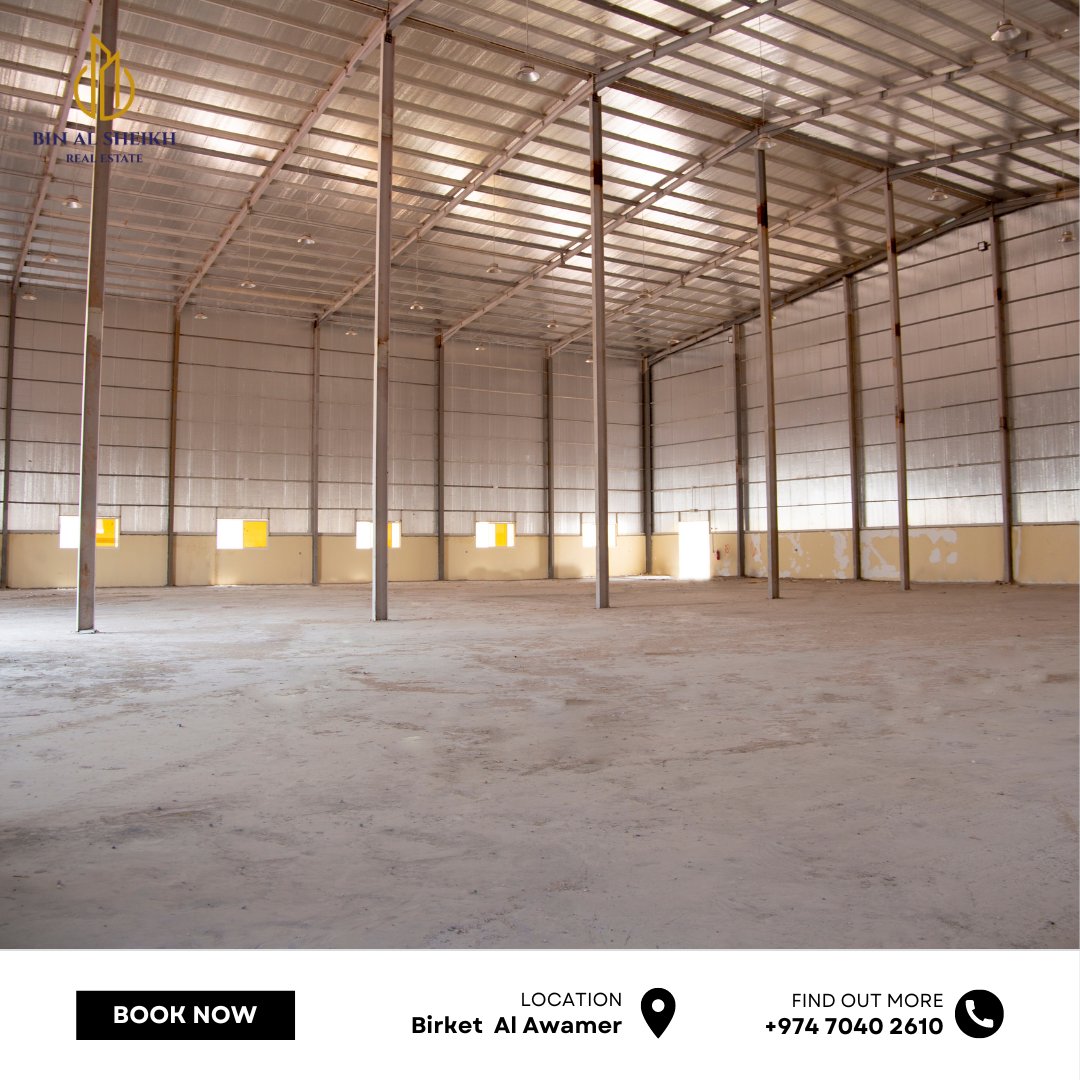 Binalsheikhhold's tweet image. 🛠️ Your Go-To Destination for Workshop and Labor Rooms! 🏭
📍 Conveniently located at Birket Al Awamer, making it easy for you and your team to access.
📞 +974 7040 2610
#WorkshopAndLaborRooms #HandsOnProjects #FunctionalSpace #ConvenientLocation
