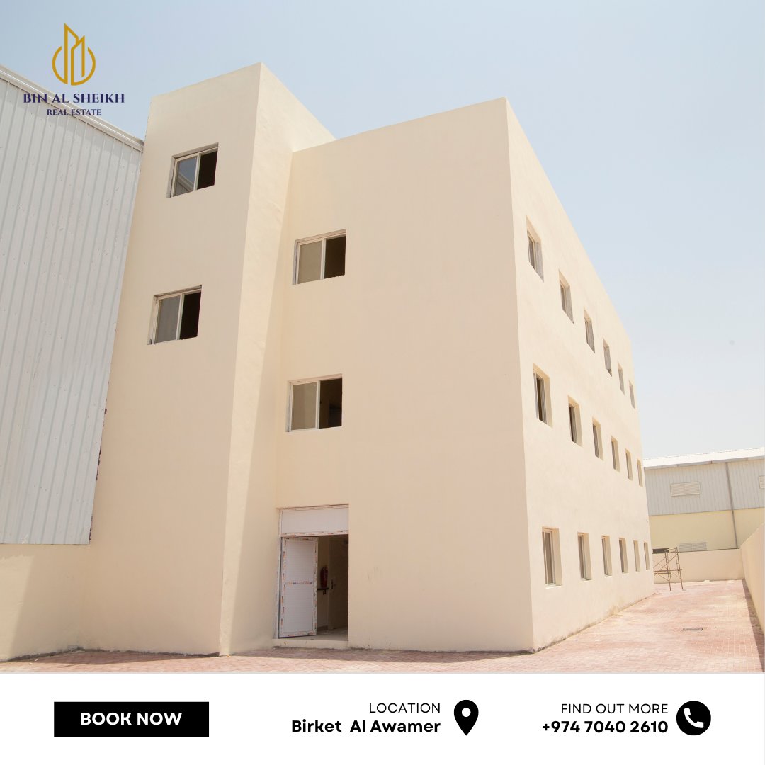 Binalsheikhhold's tweet image. 🛠️ Your Go-To Destination for Workshop and Labor Rooms! 🏭
📍 Conveniently located at Birket Al Awamer, making it easy for you and your team to access.
📞 +974 7040 2610
#WorkshopAndLaborRooms #HandsOnProjects #FunctionalSpace #ConvenientLocation