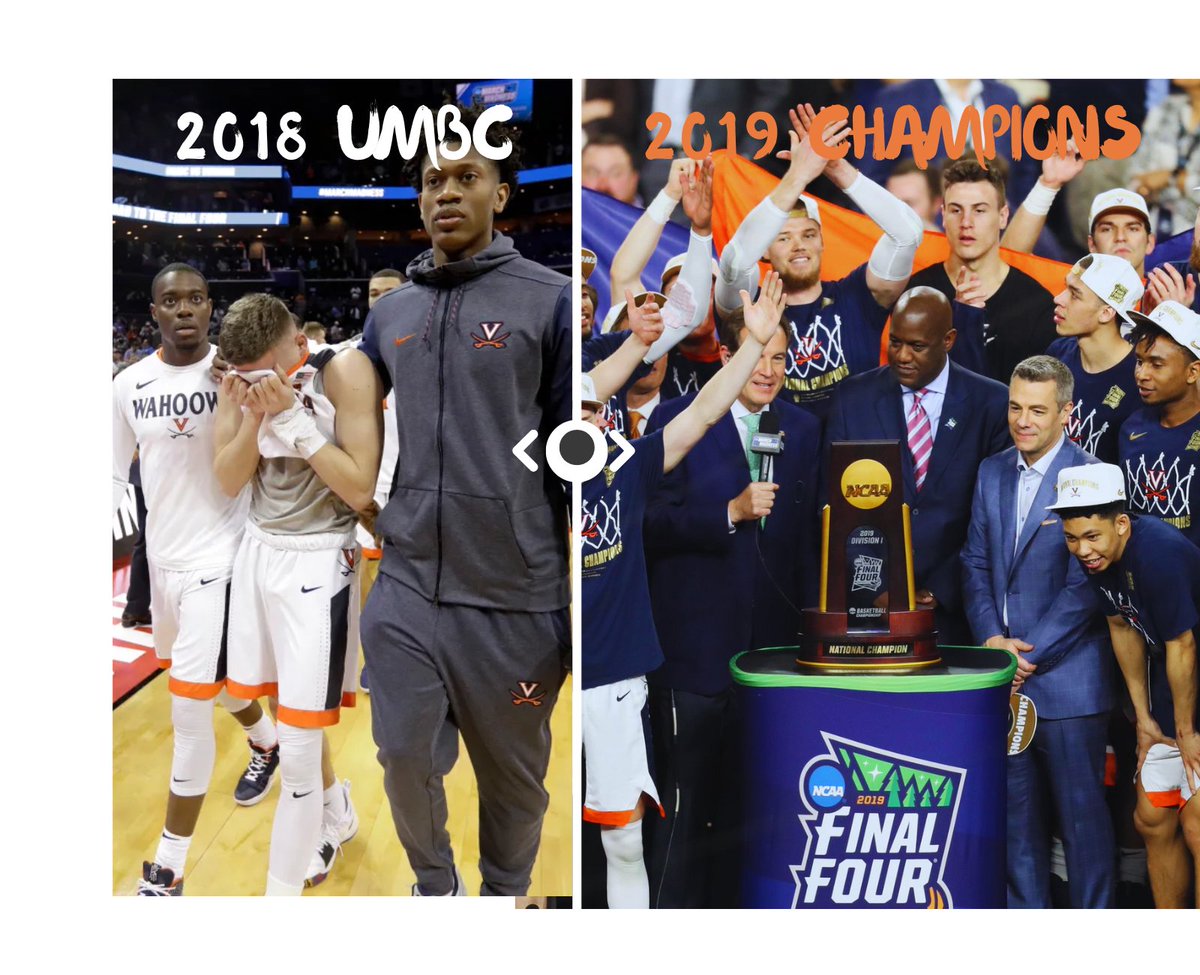 After the 2018 NCAA Tournament, Virginia coach Tony Bennett was lost.

His team collapsed in one of the biggest upsets of all time, losing as a 1-seed to 16-seed UMBC.

He debated all offseason how he would address the loss and the team.

His first words in 2019 would set the