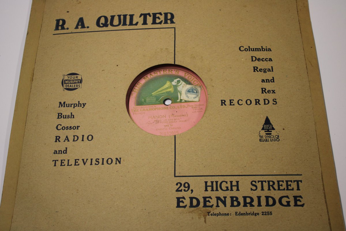 EdenMuseumKent's tweet photo. Object of the Month for August: 1898 to 1950s Home Entertainment - The 78 record! Drop in to the Museum to see it, and go to our website to learn its history (and listen along)! https://t.co/wio46OfEpr https://t.co/8O4bTAVCYm