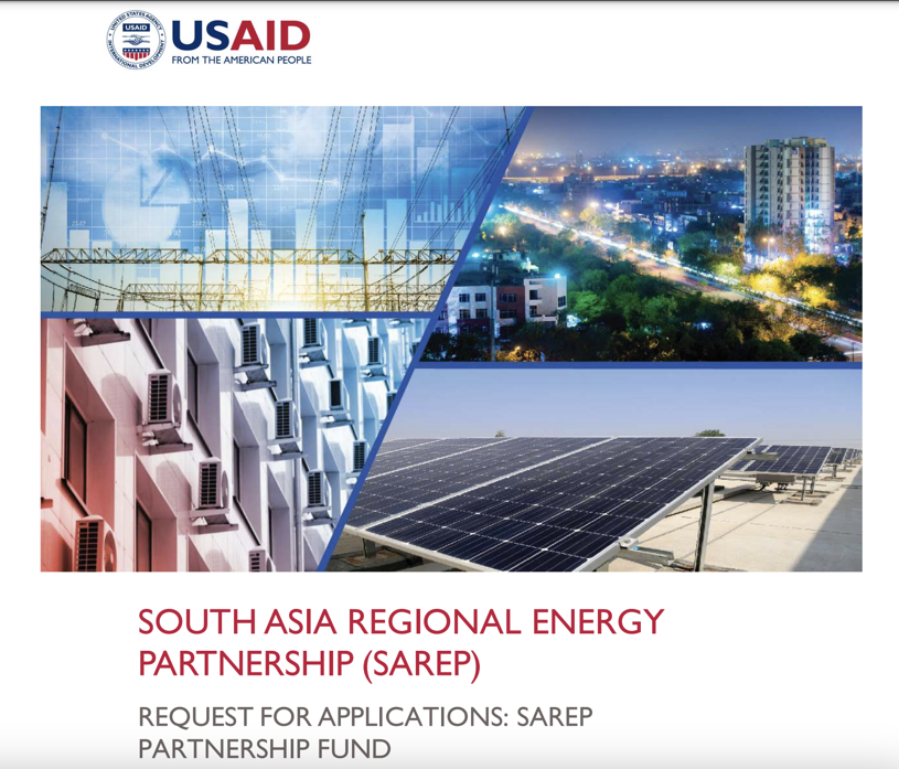 SAREPEnergy's tweet photo. 5️⃣ days left to submit your application for USAID’s SAREP Partnership Fund. If you have a transformative solution that can help accelerate #cleanenergy transition in South Asia, then do apply. 

Last date to submit applications: August 8, 2023

Apply here: https://t.co/dZBSIIYYfm https://t.co/FHJ2ZAaMNL