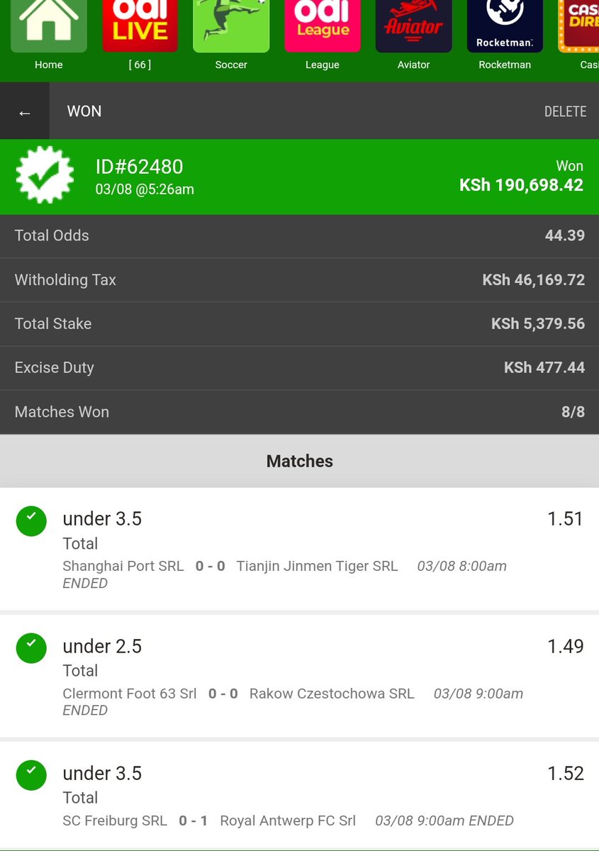 Bet_Queen21's tweet photo. We woon ✅ ✅ 190K received 💰💰 44 odds 🔥. Congratulations to everyone who placed this bet 👏👏👏. Join My telegram ☝️ link on bio.

Retweet gang I'll share the stake in the evening 100 retweets. https://t.co/XFu4hhjA79