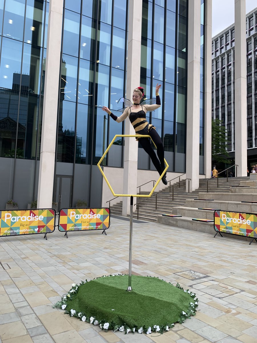 ParadiseBham's tweet photo. Today's the day for thrills at Paradise LIVE, you can admire and be amazed at our acrobatic aerialist, with shows starting at 12pm. Visit our What's on? page for more details.
Tag us in your photos!
https://t.co/cla2dNrKTP
#ParadiseLIVE https://t.co/1vnlxbbbGu