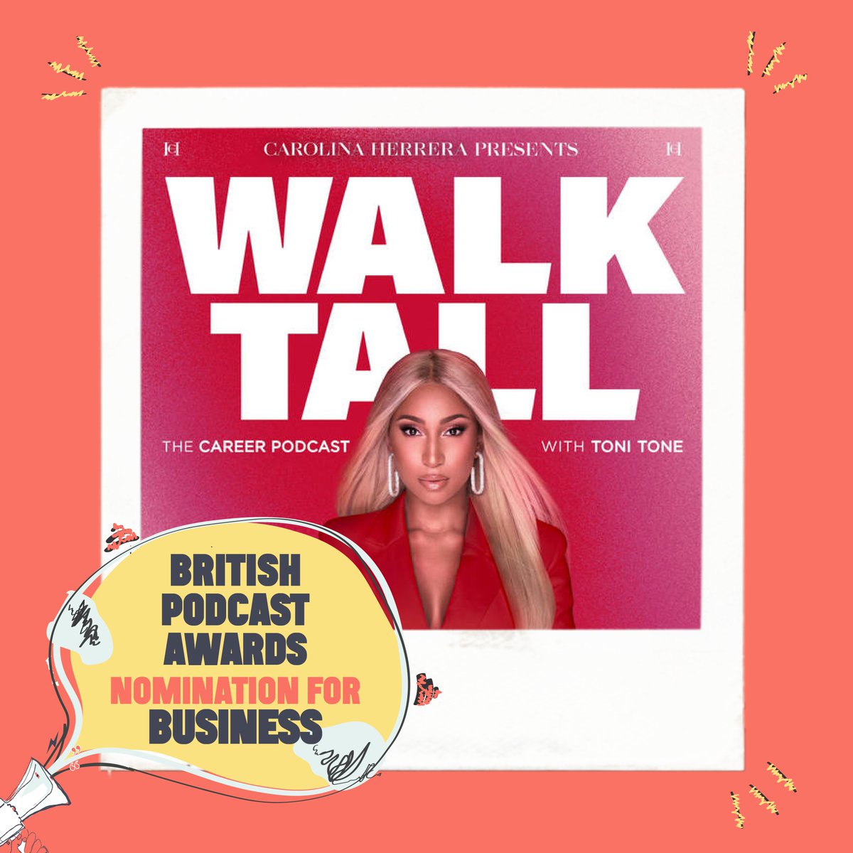 Mags Creative (@mags__creative) on Twitter photo Delighted to share that we’ve been nominated in the Business category of the <a href="/britpodawards/">British Podcast Awards</a> for our show Carolina Herrera Presents: Walk Tall, the personal, portable career coach! This is such an honour and we’d like to congratulate the other nominees! 🎧 Delighted to share that we’ve been nominated in the Business category of the <a href="/britpodawards/">British Podcast Awards</a> for our show Carolina Herrera Presents: Walk Tall, the personal, portable career coach! This is such an honour and we’d like to congratulate the other nominees! 🎧